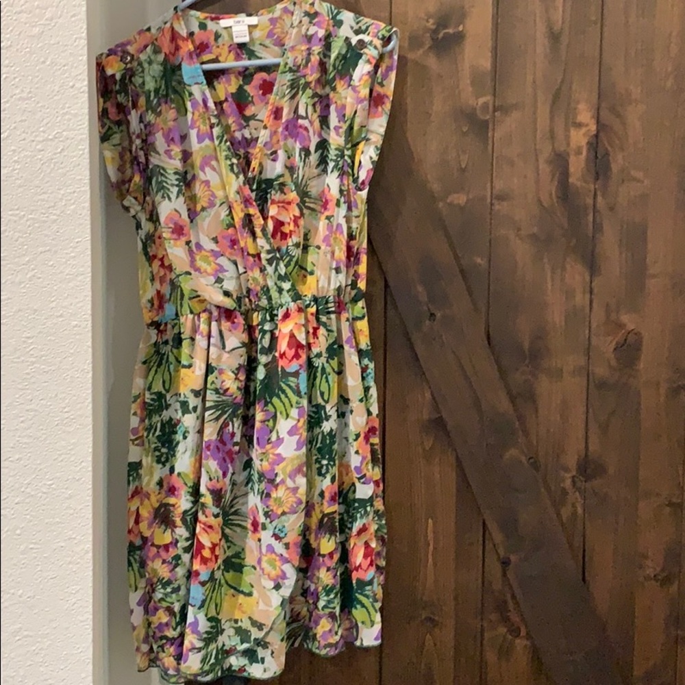 Floral sun dress